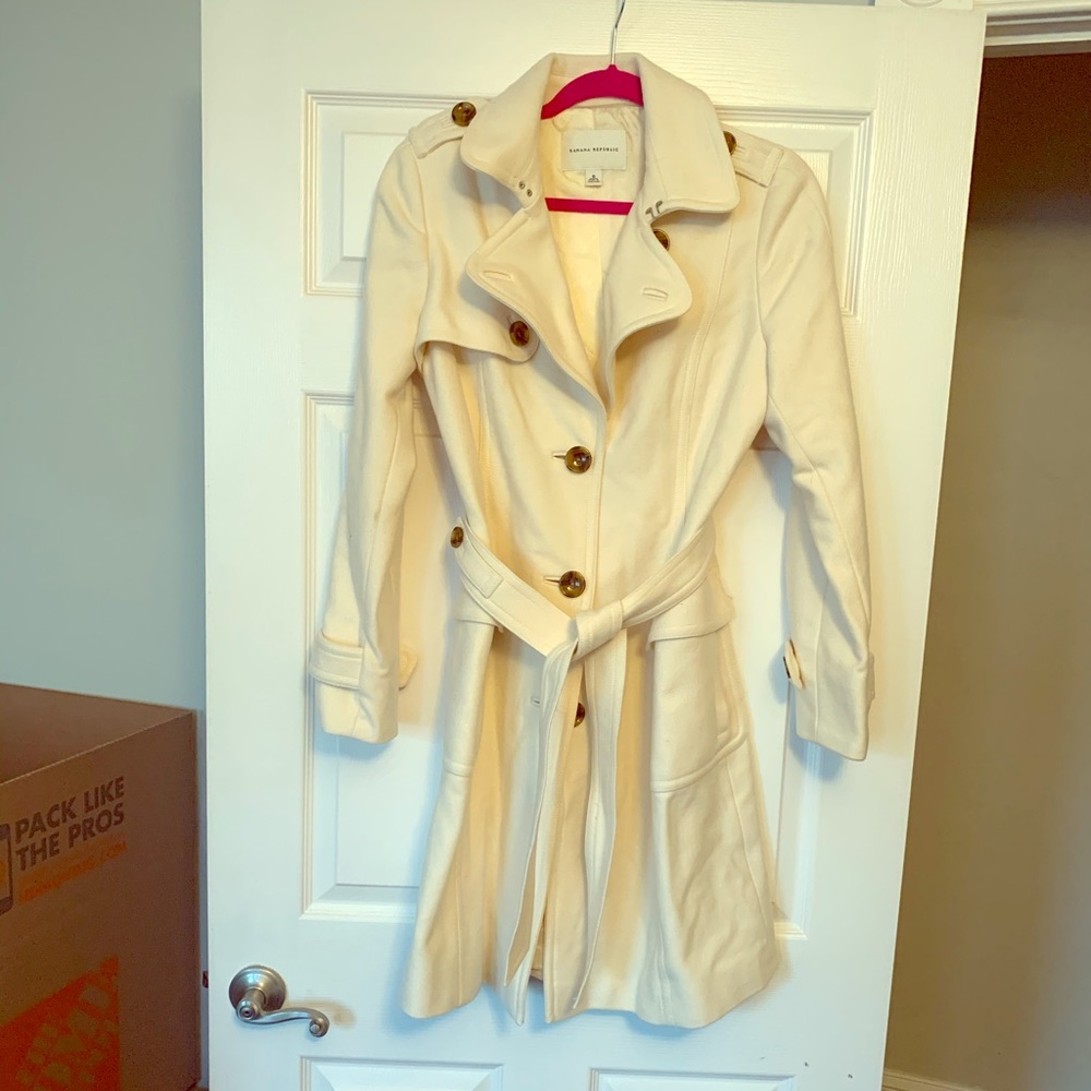Banana Republic Cream Jacket